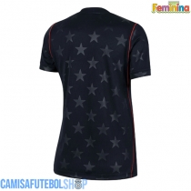 Camisa de time de futebol Estados Unidos Replicas 2º Equipamento Feminina Mundo 2026 Manga Curta